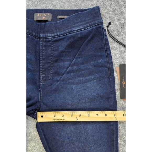 7 for All Mankind Jeans Womens 4 Blue Jen 7 Classic Midnight Comfort Skinny - Picture 6 of 14